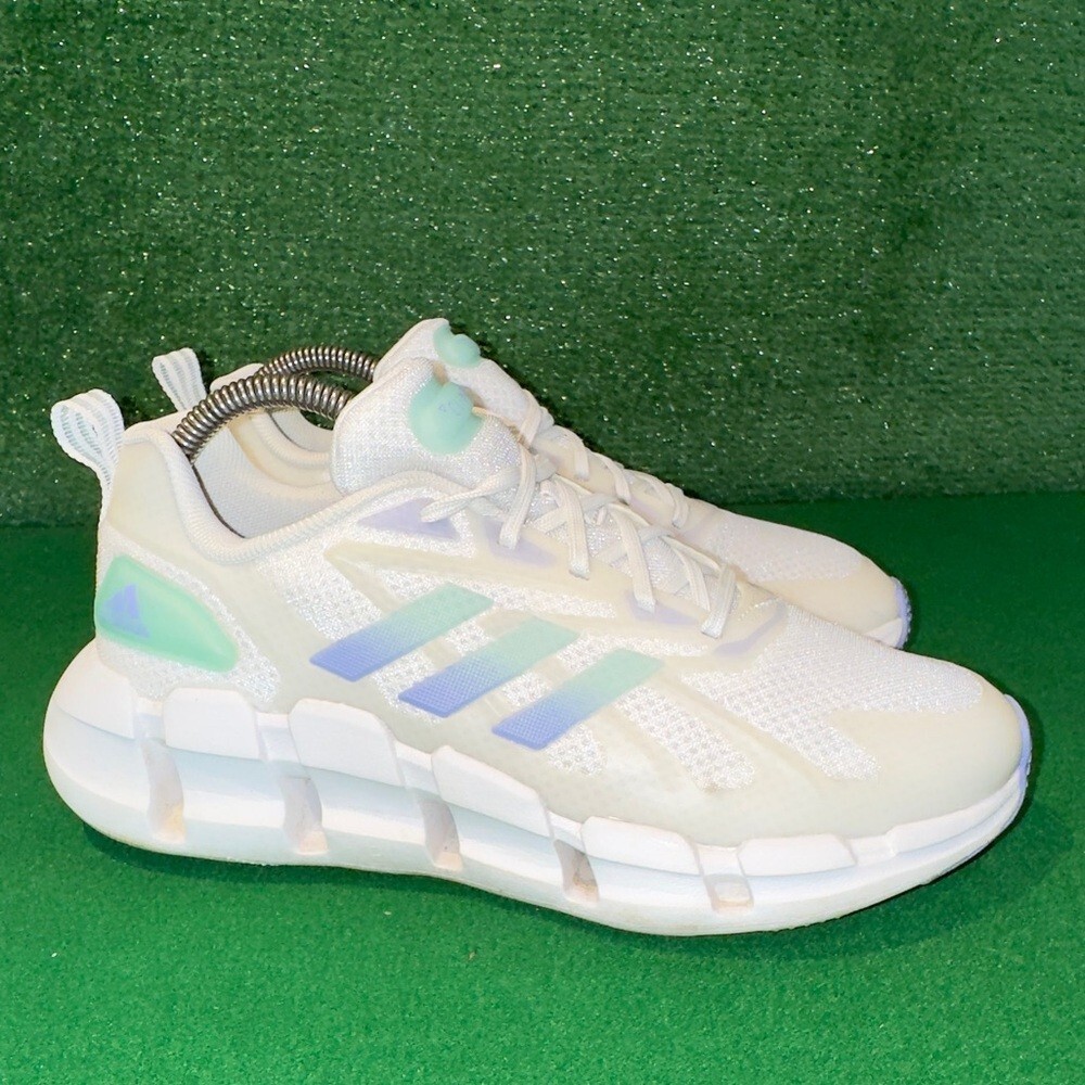 Adidas Ventice Climacool White Cream‎ Blue Green Tie Dye GZ0647 Women’s Size 7.5